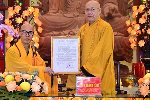 Hải Phòng: Lễ công bố quyết định bổ nhiệm trụ trì chùa Thanh Phong (Vân Tập tự)