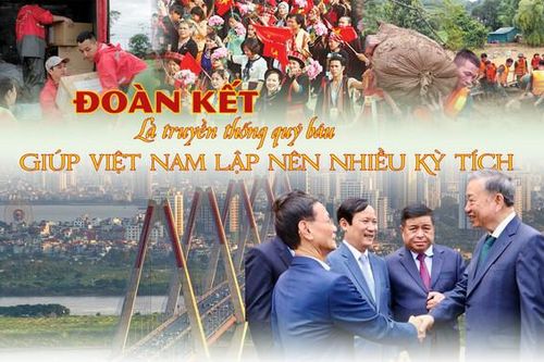 'Đoàn kết là truyền thống quý báu, giúp Việt Nam lập nên nhiều kỳ tích'