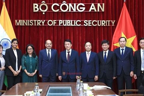 Việt Nam - Ấn Độ tăng cường hợp tác trên lĩnh vực an ninh