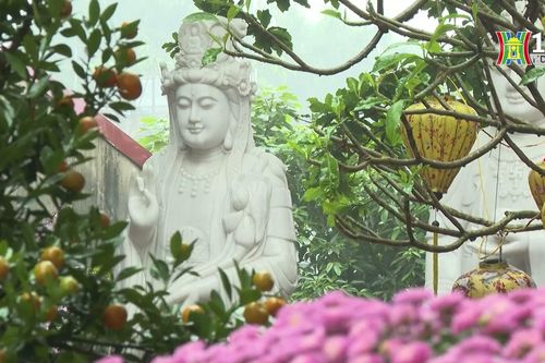 Ngôi chùa không đốt vàng mã