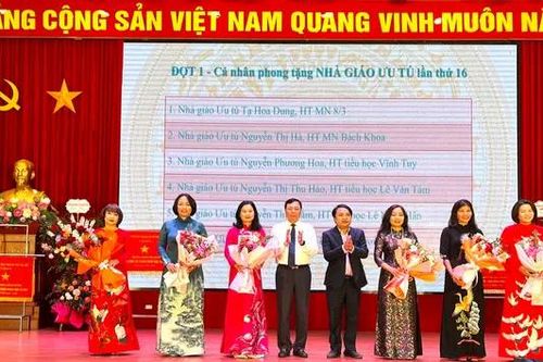 Quận Hai Bà Trưng: Chú trọng bồi dưỡng đội ngũ nhà giáo