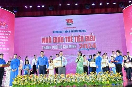 Tuyên dương Nhà giáo trẻ tiêu biểu TPHCM năm 2024