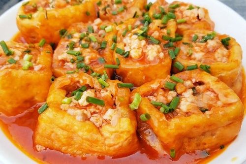 Cách làm đậu hũ nhồi thịt cực đơn giản
