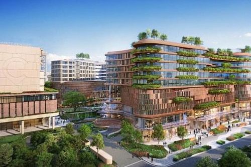 Hanoi Centre - tên gọi chính thức của trung tâm thương mại tại dự án khu phức hợp Tiến Bộ Plaza