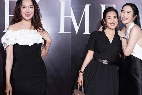 Hồng Diễm, vợ Bình Minh cùng nhiều sao Việt đọ sắc trong ' bữa tiệc' thời trang của CEO Lưu Nga