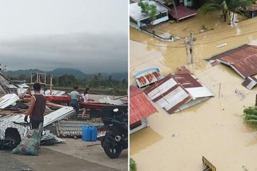 Siêu bão Man-yi để lại gì ở Philippines: Khung cảnh xơ xác, ngập lụt mênh mông