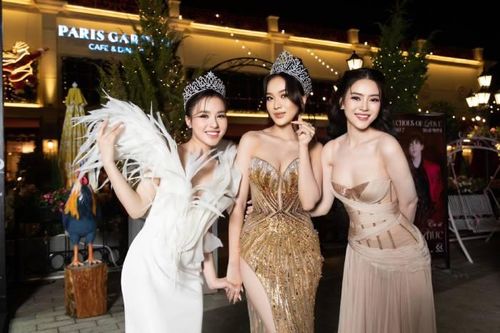 Dàn hoa, á hậu Hoa hậu Du lịch Việt Nam toàn cầu hội ngộ