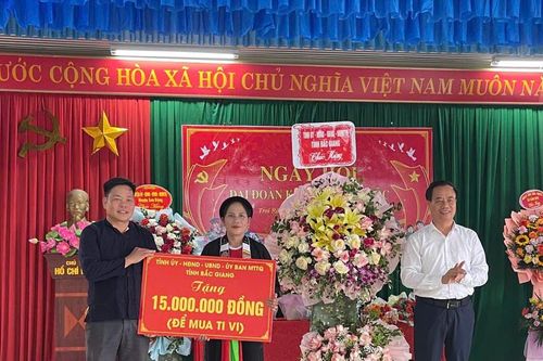 Bắc Giang: 100% khu dân cư tổ chức Ngày hội Đại đoàn kết