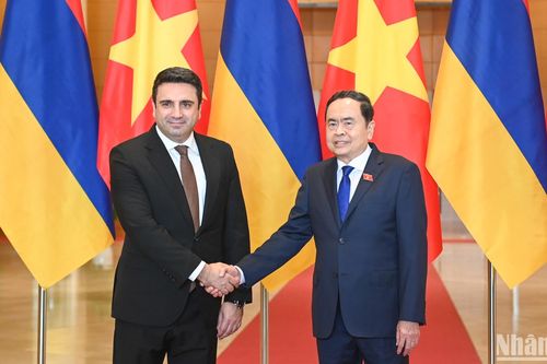 Chủ tịch Quốc hội Trần Thanh Mẫn đón, hội đàm với Chủ tịch Quốc hội Cộng hòa Armenia Alen Simonyan
