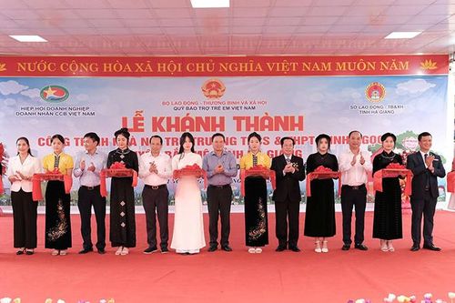 Hơn 6,6 tỷ đồng xây nhà nội trú và hạng mục phụ trợ cho trường học ở Hà Giang