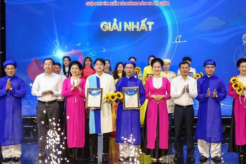 Tìm kiếm tài năng Dân ca Ví, Giặm