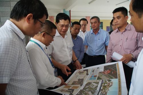 Mở rộng trường tiểu học Nguyễn Phan Vinh từ trong kiệt ra mặt tiền đường ven biển Hoàng Sa