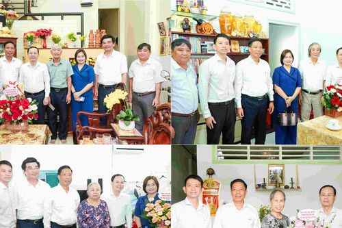 Bí thư Thành ủy Cần Thơ thăm, chúc mừng nhà giáo lão thành nhân dịp 20/11