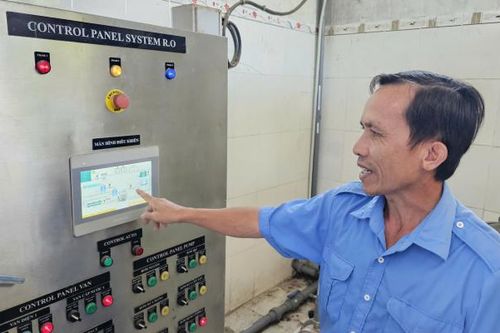 Bến Tre tiên phong thí điểm xử lý nước lợ thành nước sạch dùng cho y tế