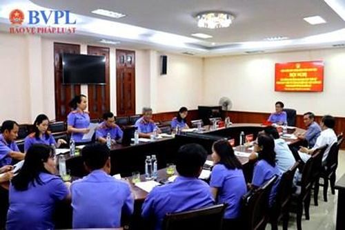 Lấy ý kiến dự thảo Đề án của Ban cán sự Đảng VKSND tối cao trình Bộ Chính trị