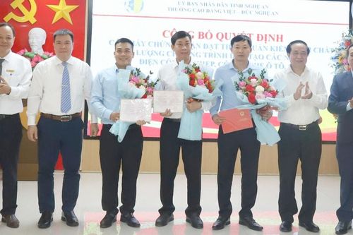 Trường Cao đẳng Việt - Đức khai giảng năm học 2024 - 2025.