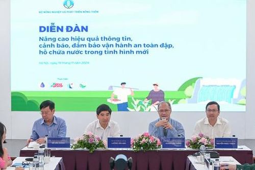 Công nghệ số là bước tiến trong quản lý hồ đập