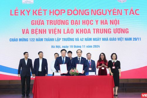 Hợp tác viện - trường để nâng cao chất lượng khám, chữa bệnh cho người dân
