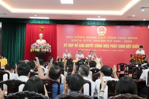 HĐND tỉnh Thái Bình thông qua 8 nghị quyết quan trọng