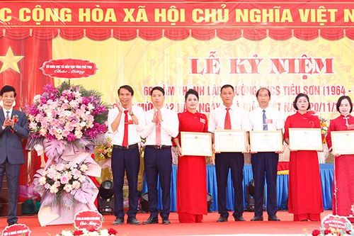 Trường THCS Tiêu Sơn kỷ niệm 60 năm thành lập
