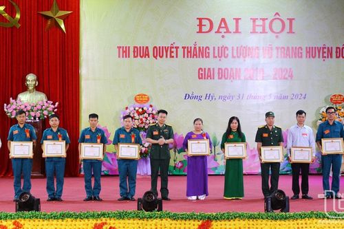 Lực lượng vũ trang Đồng Hỷ đẩy mạnh phong trào Thi đua quyết thắng