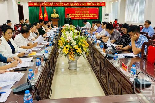 Thái Nguyên: Tăng chỉ tiêu tuyển quân so với năm 2024