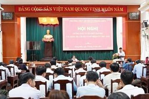 Bám sát nội dung để tổ chức đại hội các chi, đảng bộ nhiệm kỳ tới