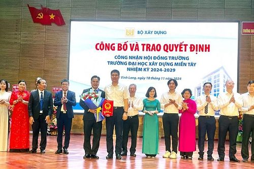 Trường Đại học Xây dựng Miền Tây: Nơi đào tạo nguồn nhân lực xây dựng chất lượng cao cho vùng Đồng bằng sông Cửu Long