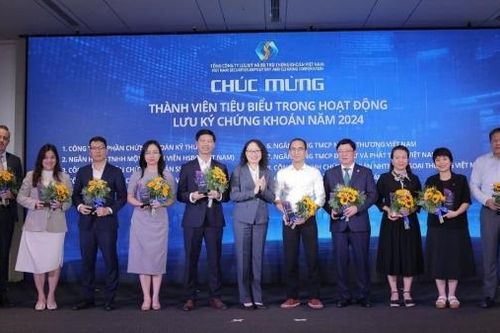 BIDV được vinh danh 'Thành viên tiêu biểu trong hoạt động lưu ký chứng khoán'