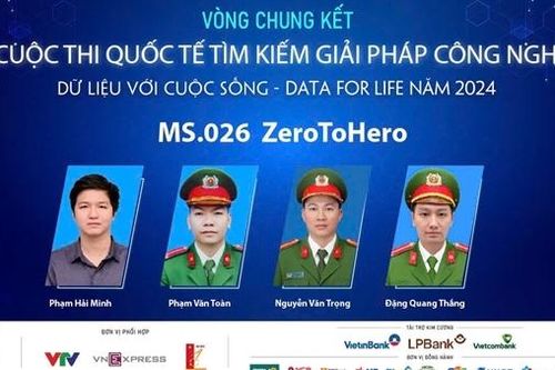 10 đội xuất sắc tham dự vòng chung kết cuộc thi quốc tế Dữ liệu với cuộc sống - Data for life 2024