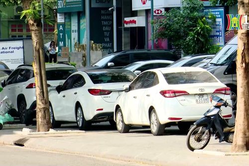 Tái diễn tình trạng đỗ xe trái phép trong khu dân cư