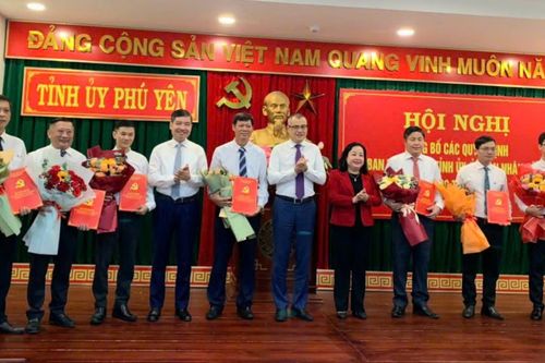 Phú Yên điều động, bổ nhiệm 7 cán bộ