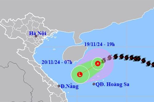 Bão số 9 suy yếu thành áp thấp nhiệt đới, miền Trung có nơi mưa to và dông