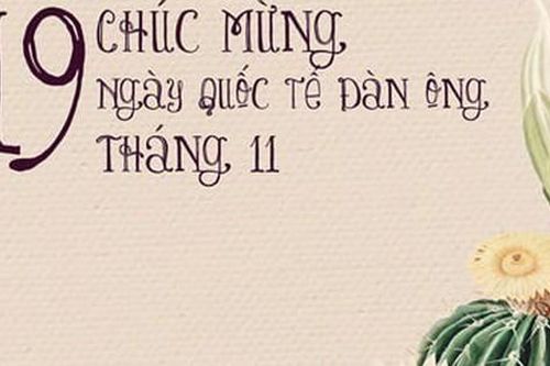 Những mẫu thiệp chúc mừng ngày Quốc tế Đàn ông 19/11 online đẹp nhất 2024