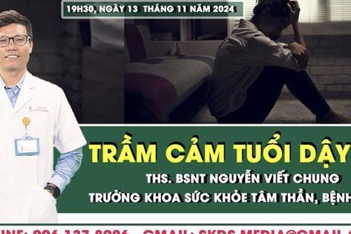 Bác sĩ giải đáp các vấn đề về trầm cảm tuổi dậy thì