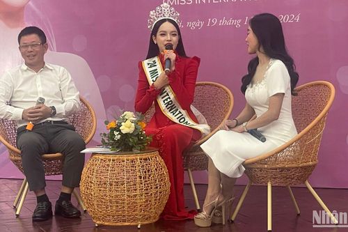 Hoa hậu Thanh Thủy: Tự hào quảng bá văn hóa Việt tại cuộc thi Hoa hậu Quốc tế 2024