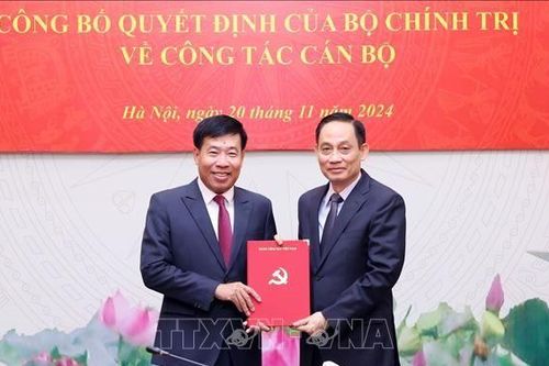 Đồng chí Nguyễn Mạnh Cường giữ chức Phó Trưởng Ban Đối ngoại Trung ương