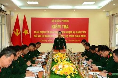 Bộ Quốc phòng kiểm tra toàn diện Lữ đoàn 96