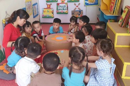 Trường MN Hợp Thịnh: Nâng cao chất lượng nuôi dưỡng, chăm sóc, giáo dục trẻ