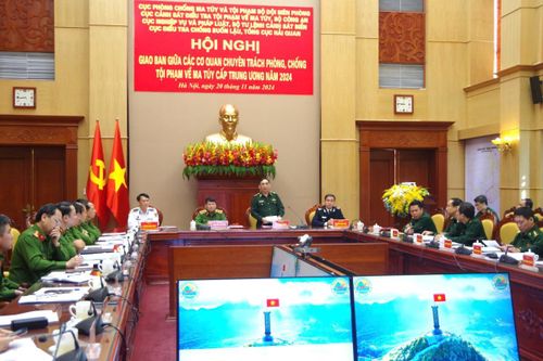 Hội nghị giao ban giữa các cơ quan chuyên trách phòng, chống tội phạm về ma túy cấp Trung ương năm 2024