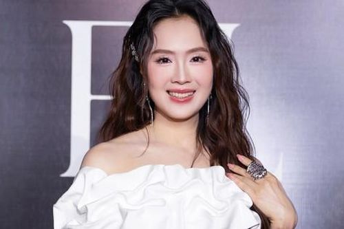 Hồng Diễm trên thảm đỏ