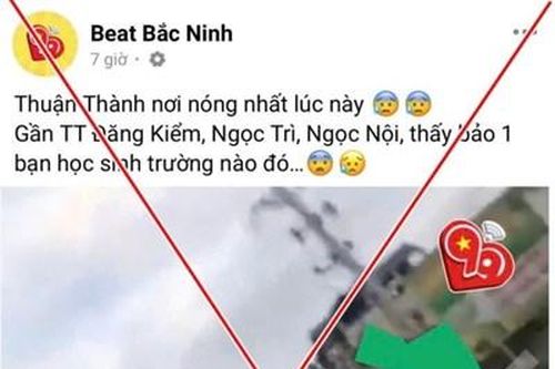 Xử phạt nam thanh niên đăng thông tin sai sự thật trên mạng xã hội