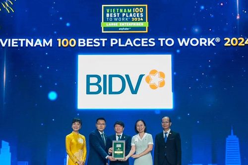 BIDV khẳng định vị thế doanh nghiệp có môi trường làm việc tốt nhất