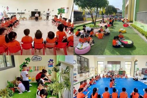 Trường mầm non Thị Trấn Thắng (Huyện Hiệp Hòa – tỉnh Bắc Giang): Nơi ươm mầm những búp măng non