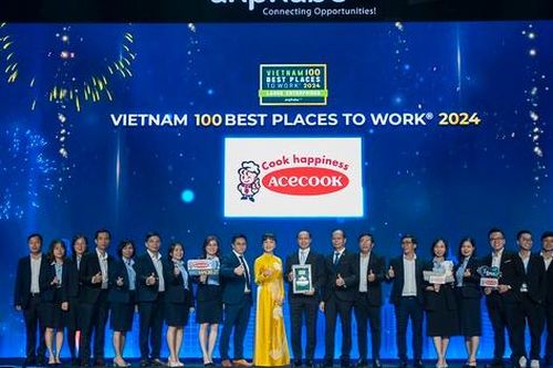 Acecook lan tỏa hạnh phúc cho nhân viên với vị trí top 5 ngành hàng FMCG - nơi làm việc tốt nhất Việt Nam