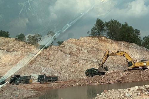 Vẫn tràn lan tình trạng khai thác khoáng sản trái phép
