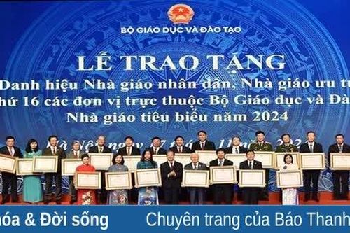 Hôm nay (20/11), kỷ niệm 42 năm ngày Nhà giáo Việt Nam