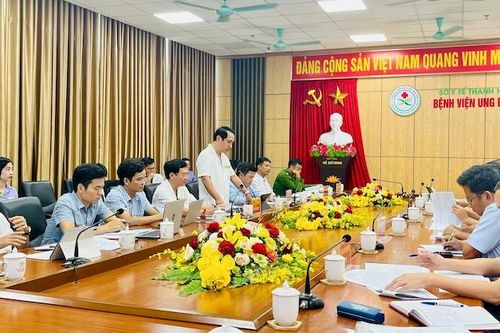 Bệnh viện Ung bướu tỉnh Thanh Hóa sắp có máy xạ trị gia tốc mới, hiện đại
