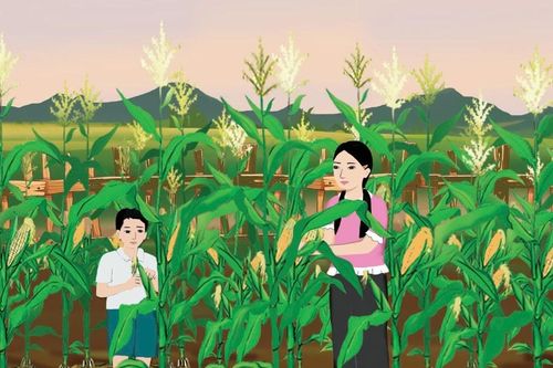 Vườn bắp của ba