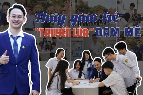 Thầy giáo trẻ 'truyền lửa' đam mê